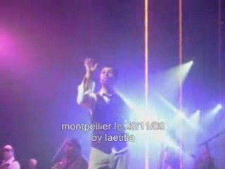 christophe maé le 28/11/08 a montpellier