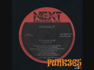 Special T - It's your love - 1983 - Next Plateau Records