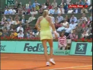 Roland Garros 2006 - Vaidisova vs Mauresmo 7/8