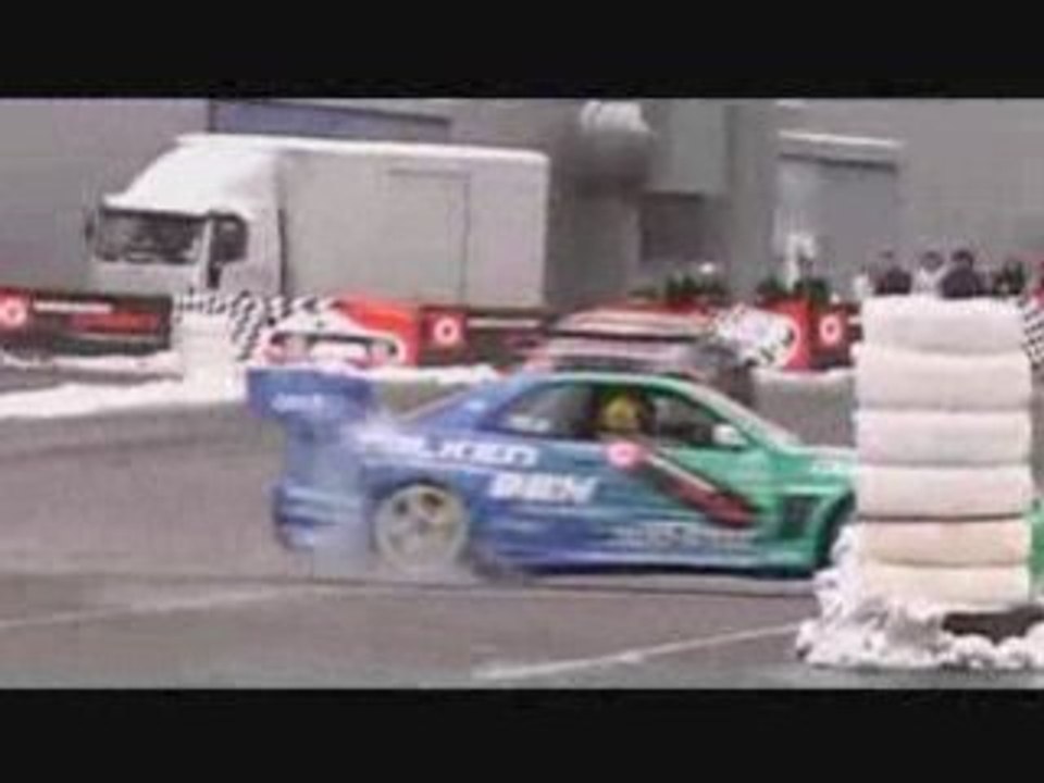 International motor show 2008 - démonstration de drift