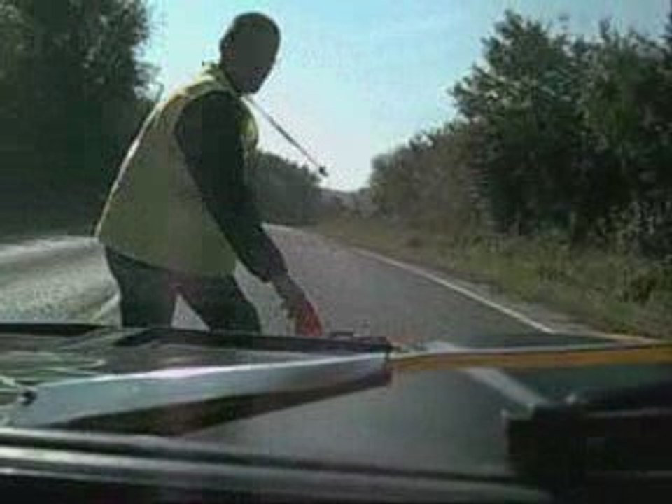 Slalom vallée heureuse 2008 sur Simca 1000