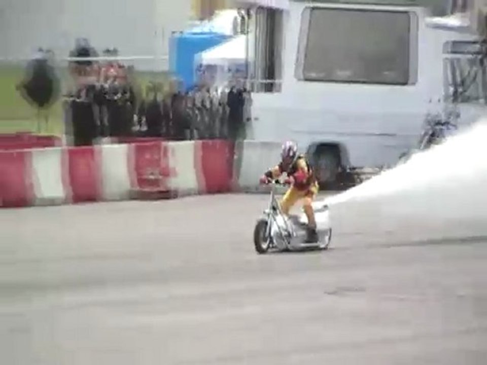 Trotinette à plus de 200 km/h !!!