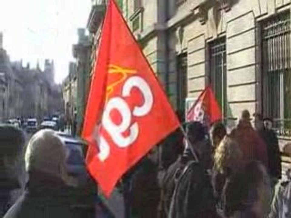 CGT 21 devant la préfecture