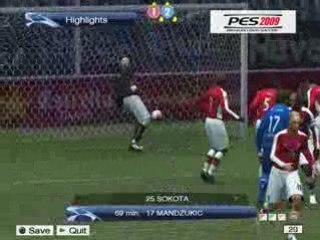 PES09 Friendly Dinamo Arsenal