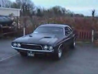 '72 Challenger Burnout : Nice sound