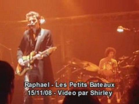 Raphael les petits bateaux live orleans