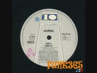 Aurra - Like I like it - 1985 - Maxi Face A - 10 Records