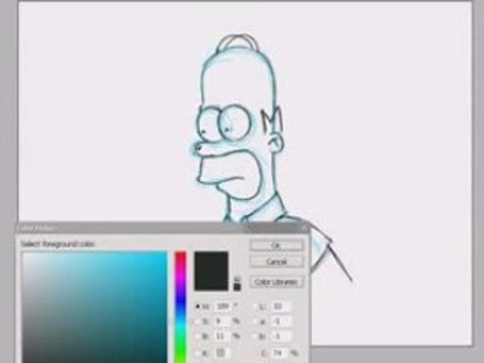 Simpson painting
