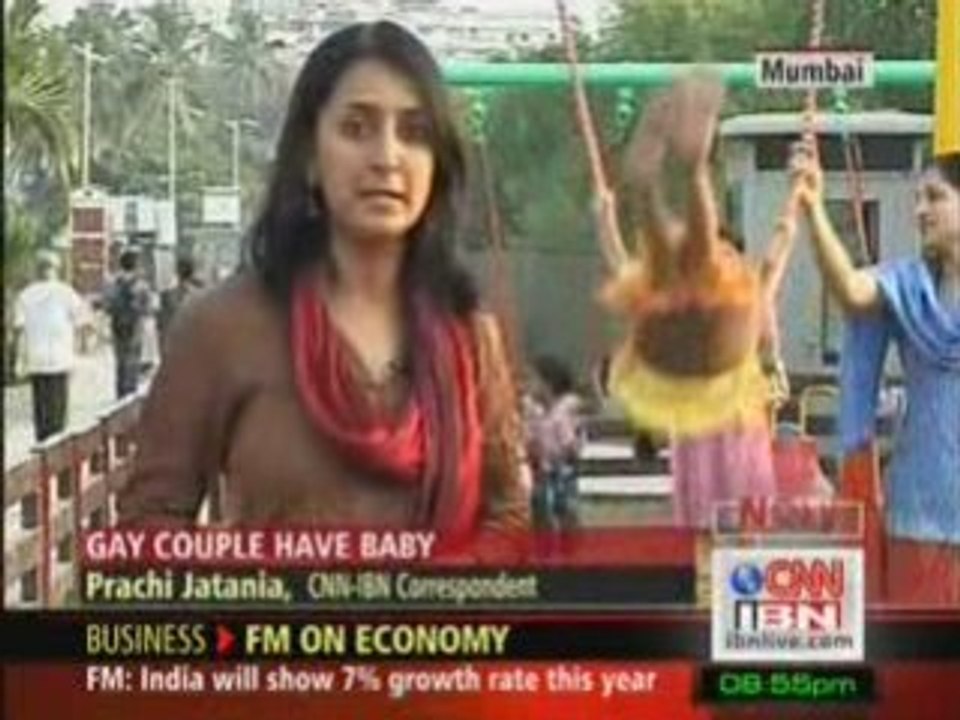 Gay couple gets a son in India