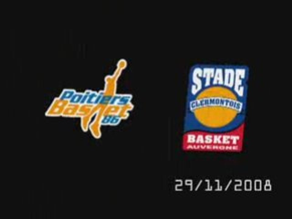 Basket, Pro B : Poitiers - Clermont (2008-2009)