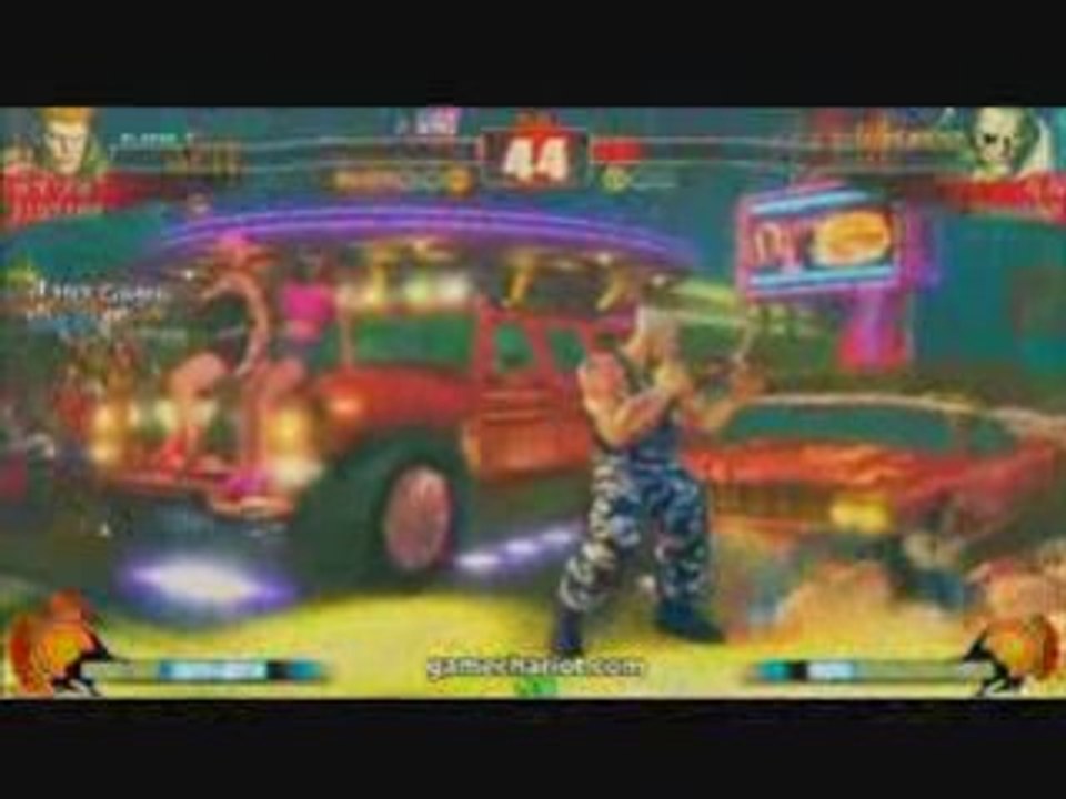 Street Fighter 4 : Guile vs Sagat