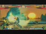 Street Fighter 4 : Guile vs Dhalsim