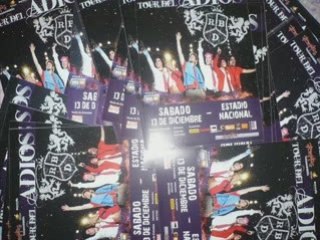 Mi promoción del Concierto de RBD en Perú