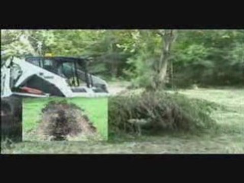 BOBCAT SKID STEER LOADER BUCKET or FORK ATTACHMENT FOR FARM