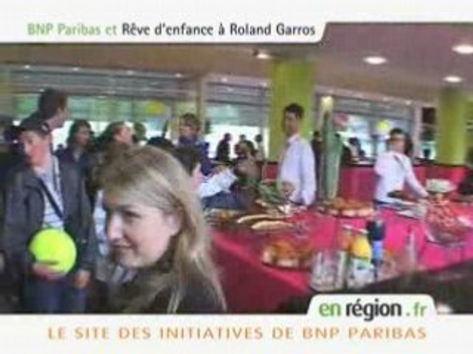 BNP Paribas partenaire de l'association Rêve d'Enfance