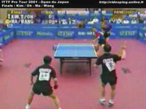 points magnifiques de tennis de table