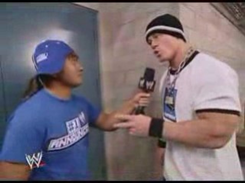 Funaki vs John cena battle Rap