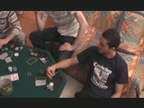 Soirée poker chez notre appart