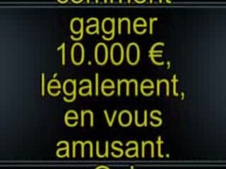 Parachute doré pour un lapin