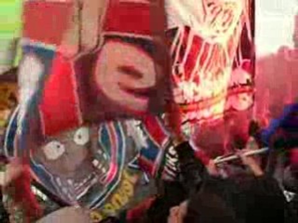 Rennes PSG entrée des joueurs Craquage Fumis