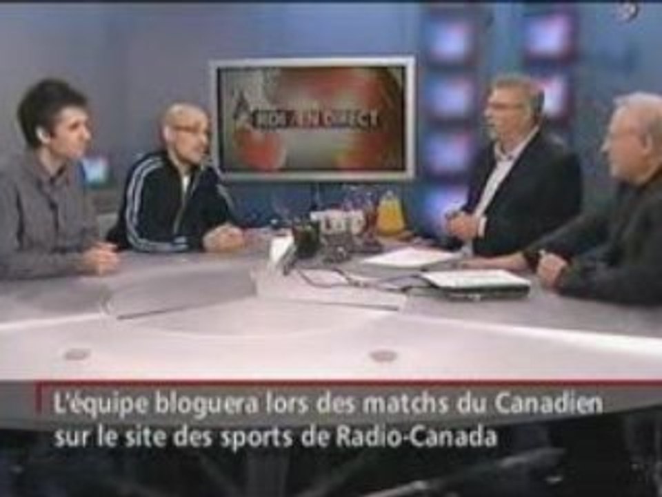 Le Sportnographe à RDI Matin