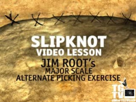 (guitar lesson) Total Guitar TV - Slipknot - Jim Root