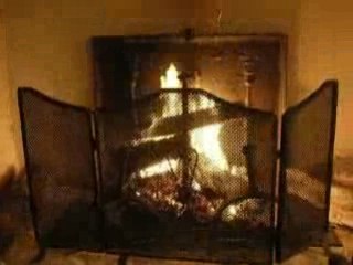 feu de cheminée