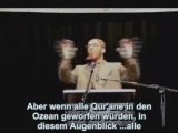 If all Qur'an&Bibles were thrown into the ocean?German SUB