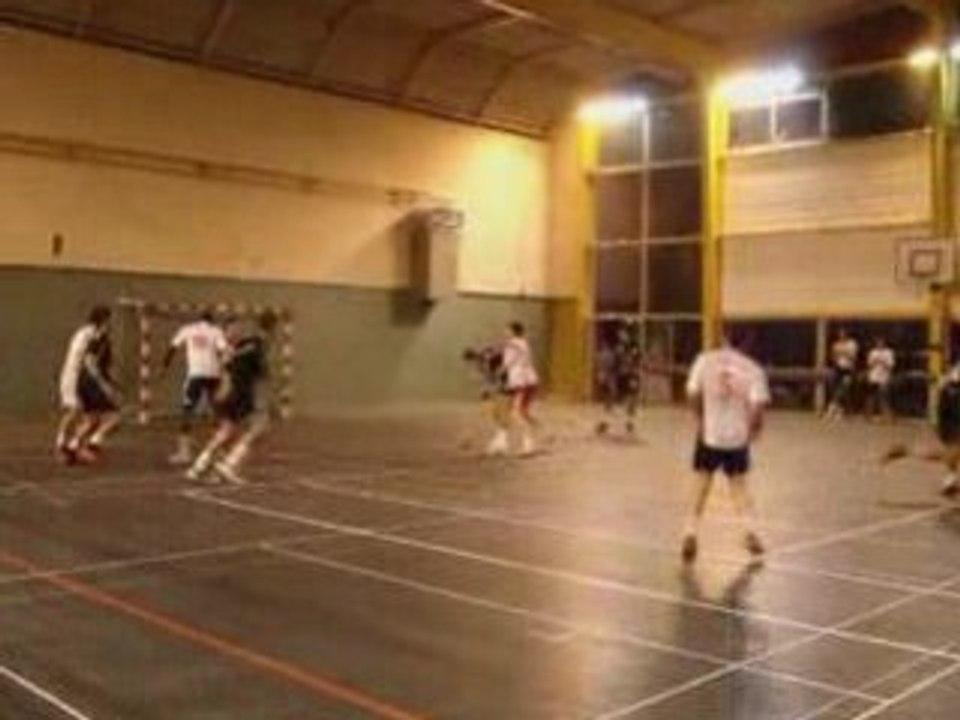 Séance d'entrainement handball : la montée de balle