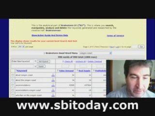 Create A Keyword List in Site Build It