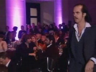 Nick Cave presents Mark Leckey with the Turner Prize