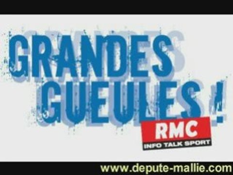 Grandes Gueules RMC - Richard Mallié - Travail dimanche