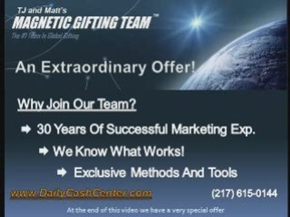 Scam Proof! The #1 Cash Gifting Program?