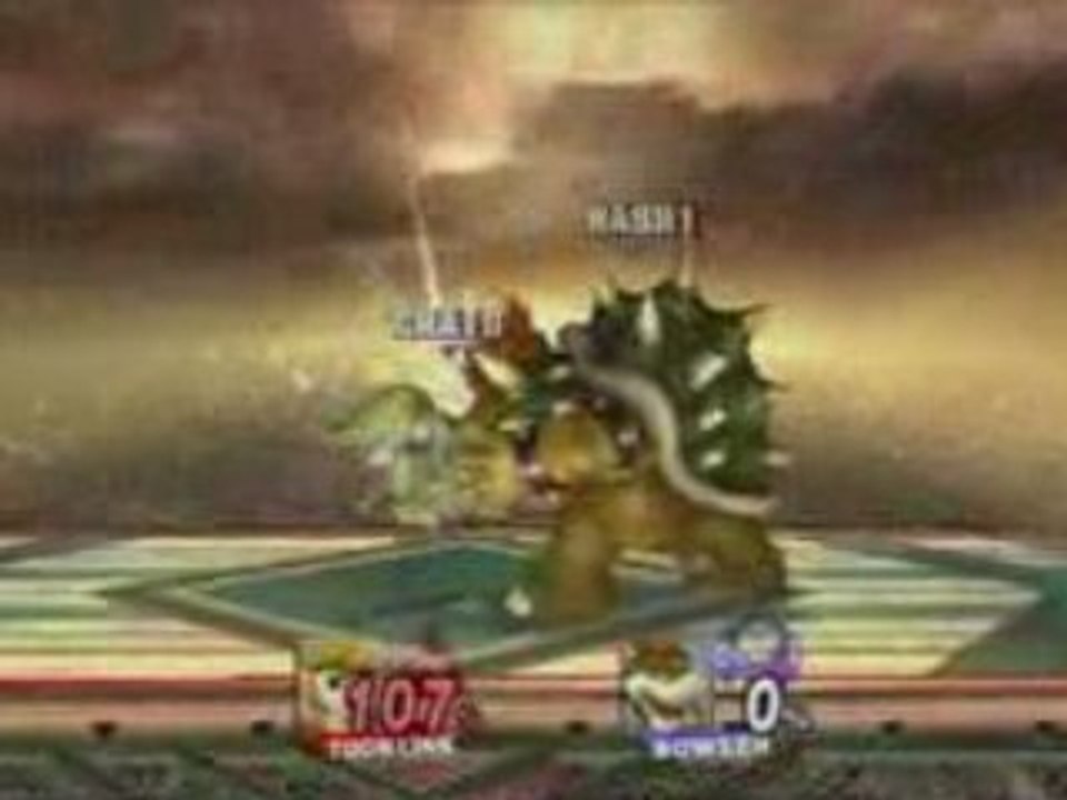 SSBB: Craig (Toon Link) vs Nash (Bowser)