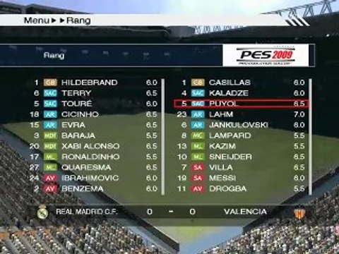 Simu-Pes Liga J6 Real - Valence