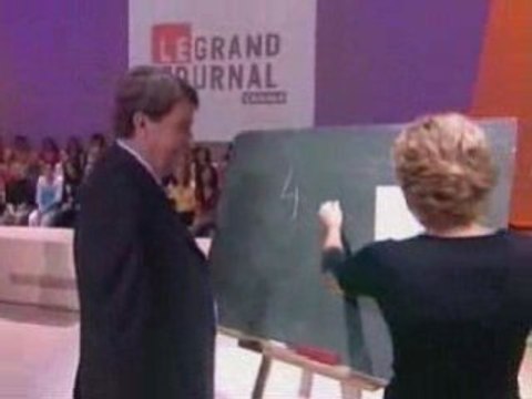 Darcos sur Canal+ le passé antérieur