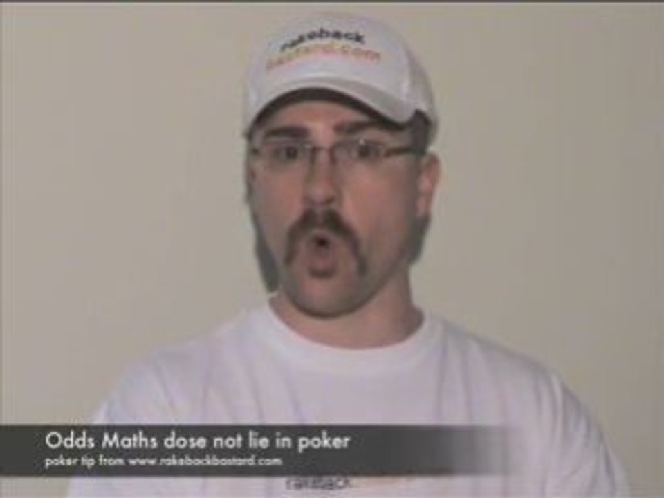 the odds of online poker