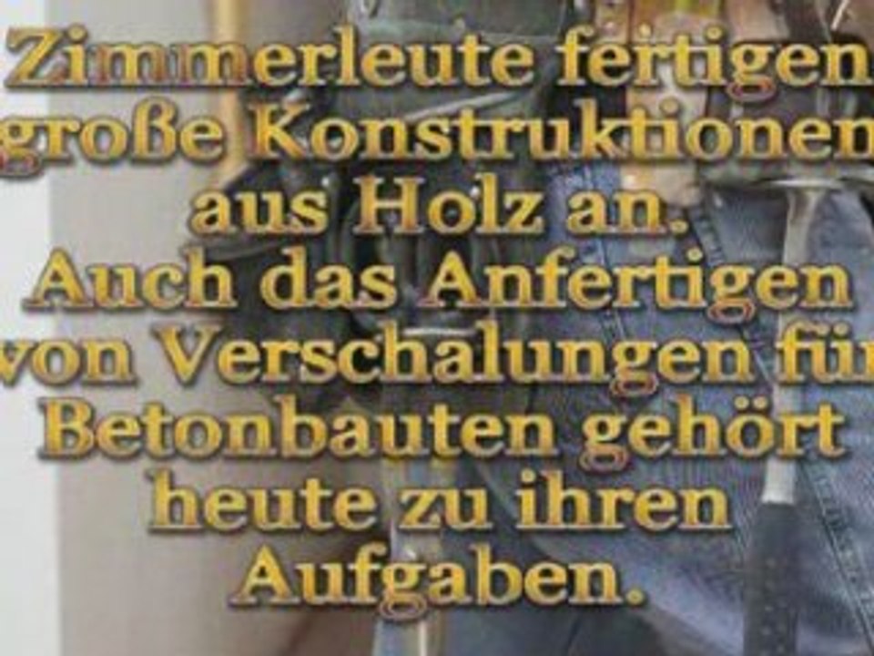 Stellenanzeigen Zimmermann StellenMarkt.de