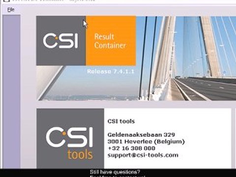 CSI tools for SAP CSIRC01 walktrough data and reports