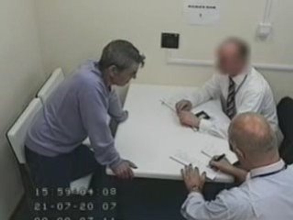 Peter Tobin questioned by police
