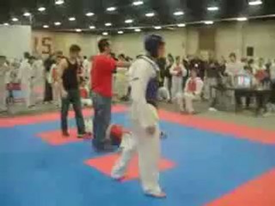 Huge Tae-Kwon-Do Knockout !