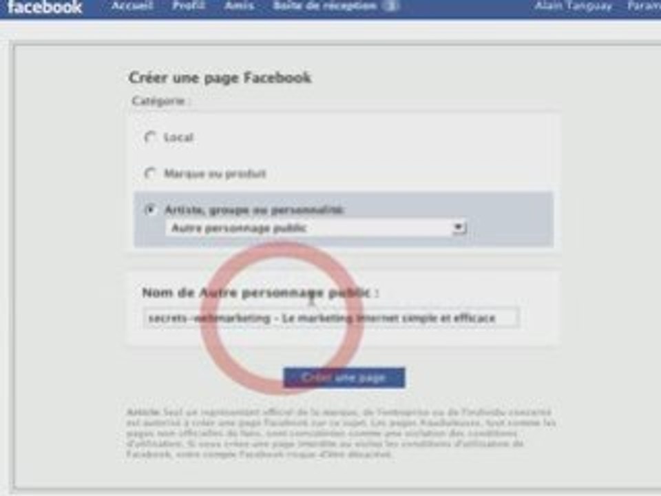 Vendre Sur Internet - Facebook page