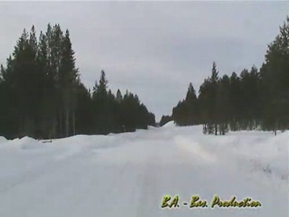 Laponie – Voyage en Finlande « Rovaniemi » - mars 2003.