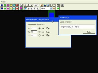 Factory 015 Premieres fenêtres de commandes