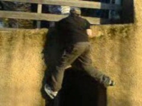 Enchainement de saut terasse