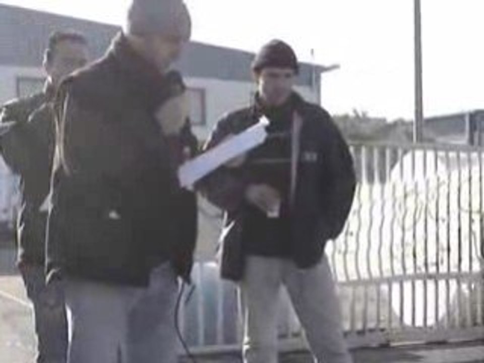 Grève LINPAC - discours d'Ahmed,délégué syndical CGT LINPAC