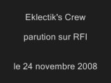 Eklectik's Crew parution sur RFI