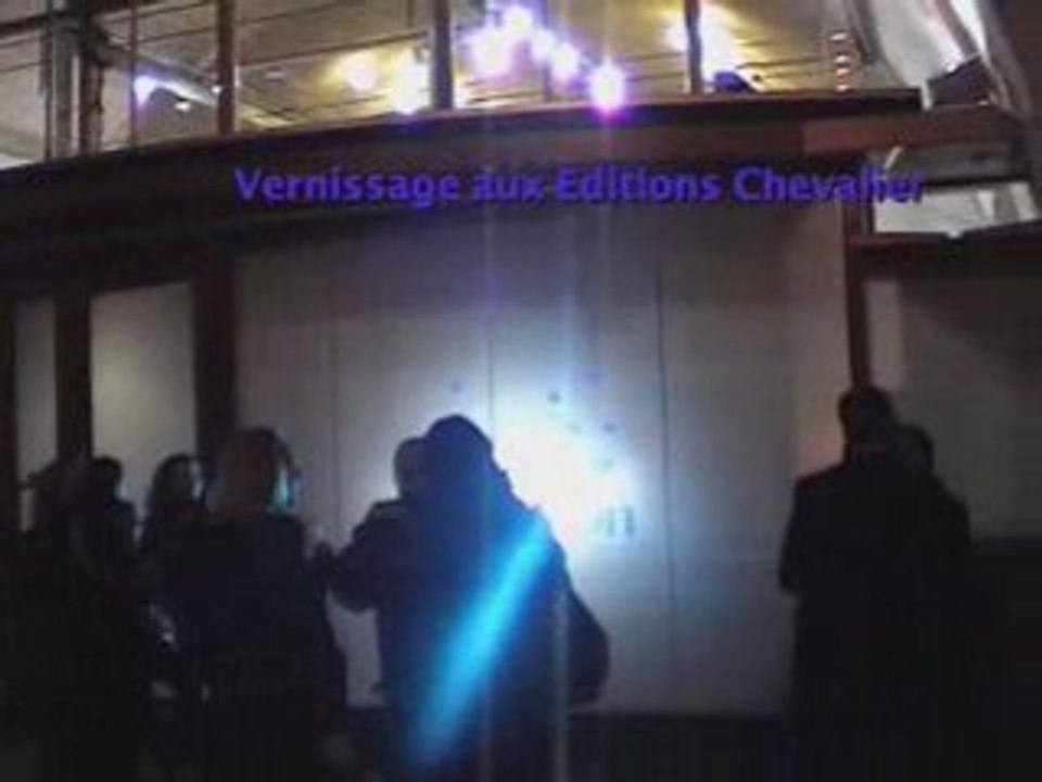 Vernissage pasquier aux editions chevalier 2008