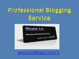 Professional Blog Hosting