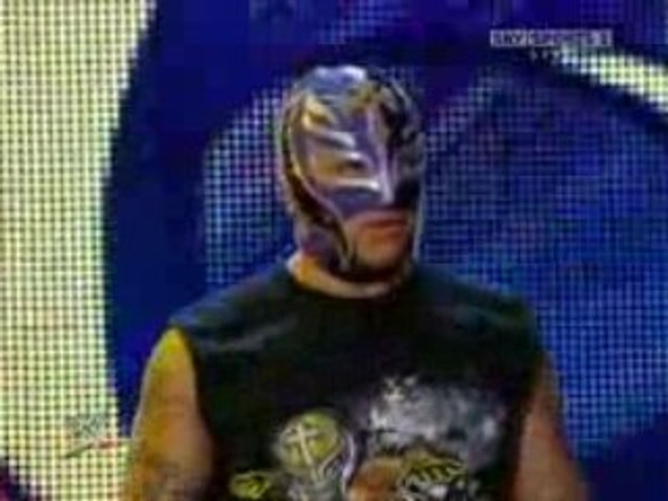Rey Mysterio & Mike Knox Brawl 1.12.08
